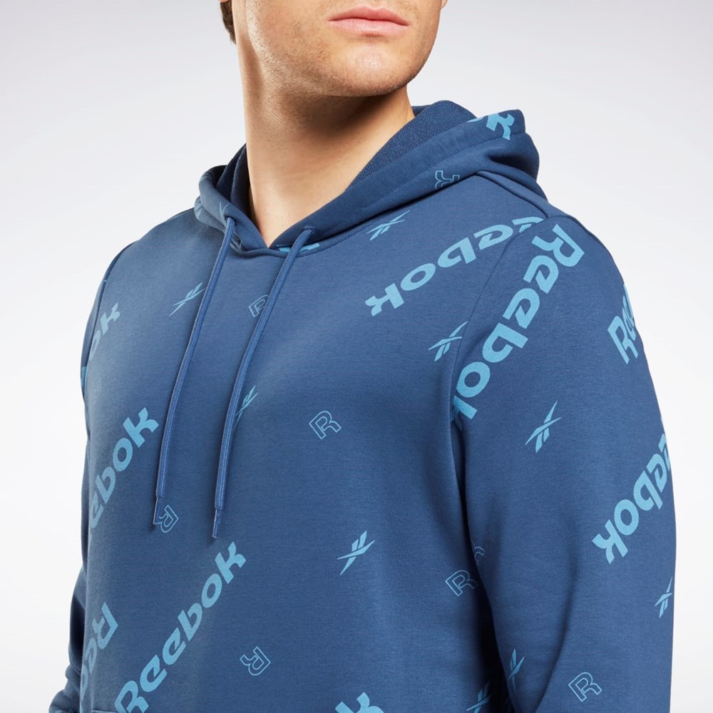 Reebok Reebok Identity Sweatshirt Modre | CMLRG2350