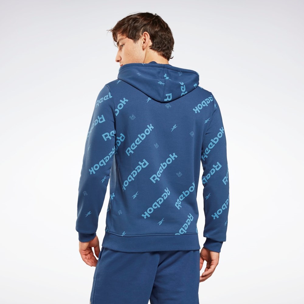 Reebok Reebok Identity Sweatshirt Modre | EYWCF5419