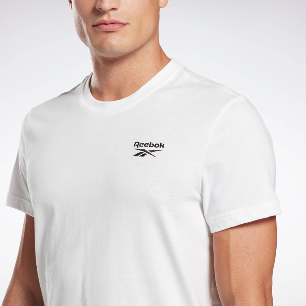 Reebok Reebok Identity T-Shirt Biele | GRUEZ7204