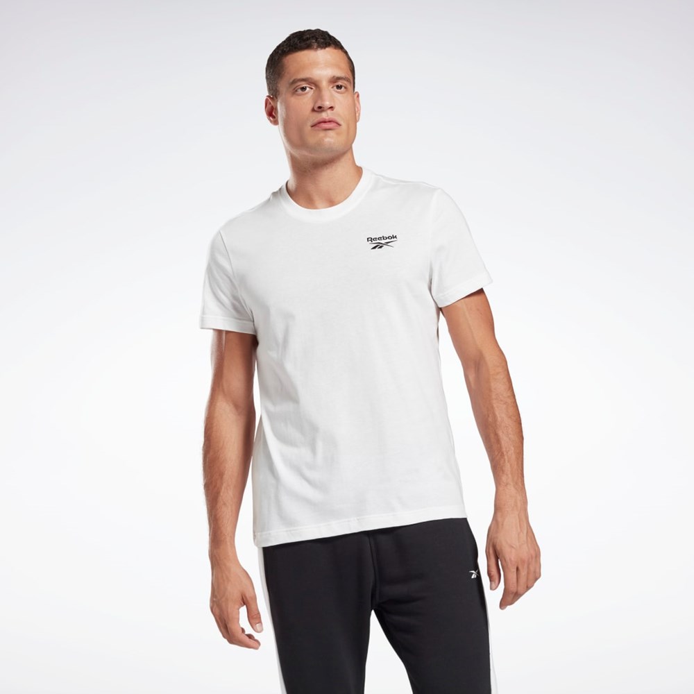 Reebok Reebok Identity T-Shirt Biele | GRUEZ7204