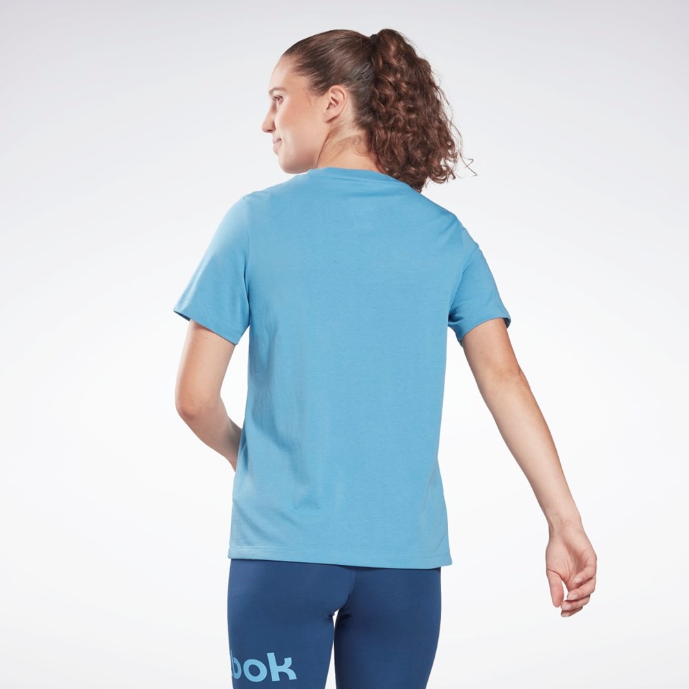 Reebok Reebok Identity T-Shirt Modre | BXFNV5264