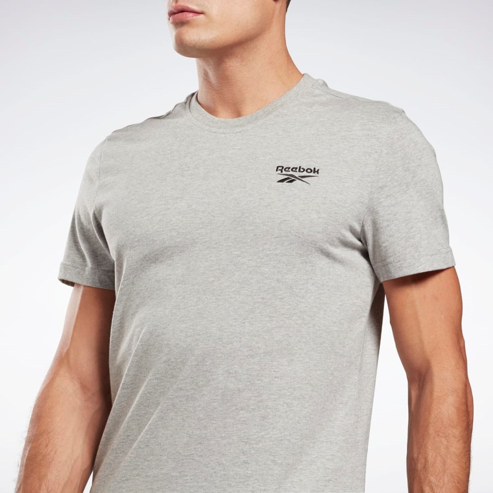 Reebok Reebok Identity T-Shirt Siva | ORQVP9384