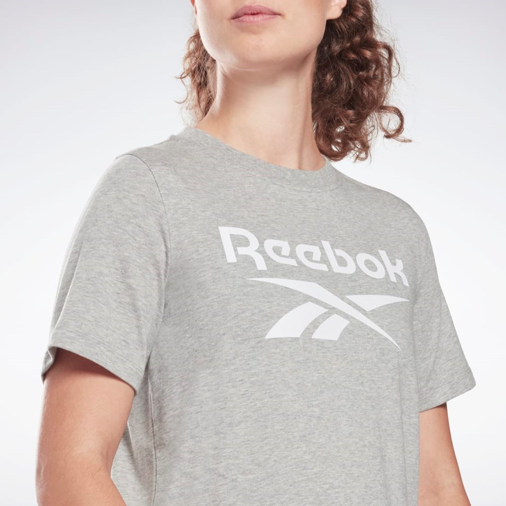 Reebok Reebok Identity T-Shirt Siva | XVOYG1835