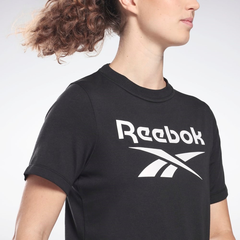 Reebok Reebok Identity T-Shirt Čierne | SICPH7061