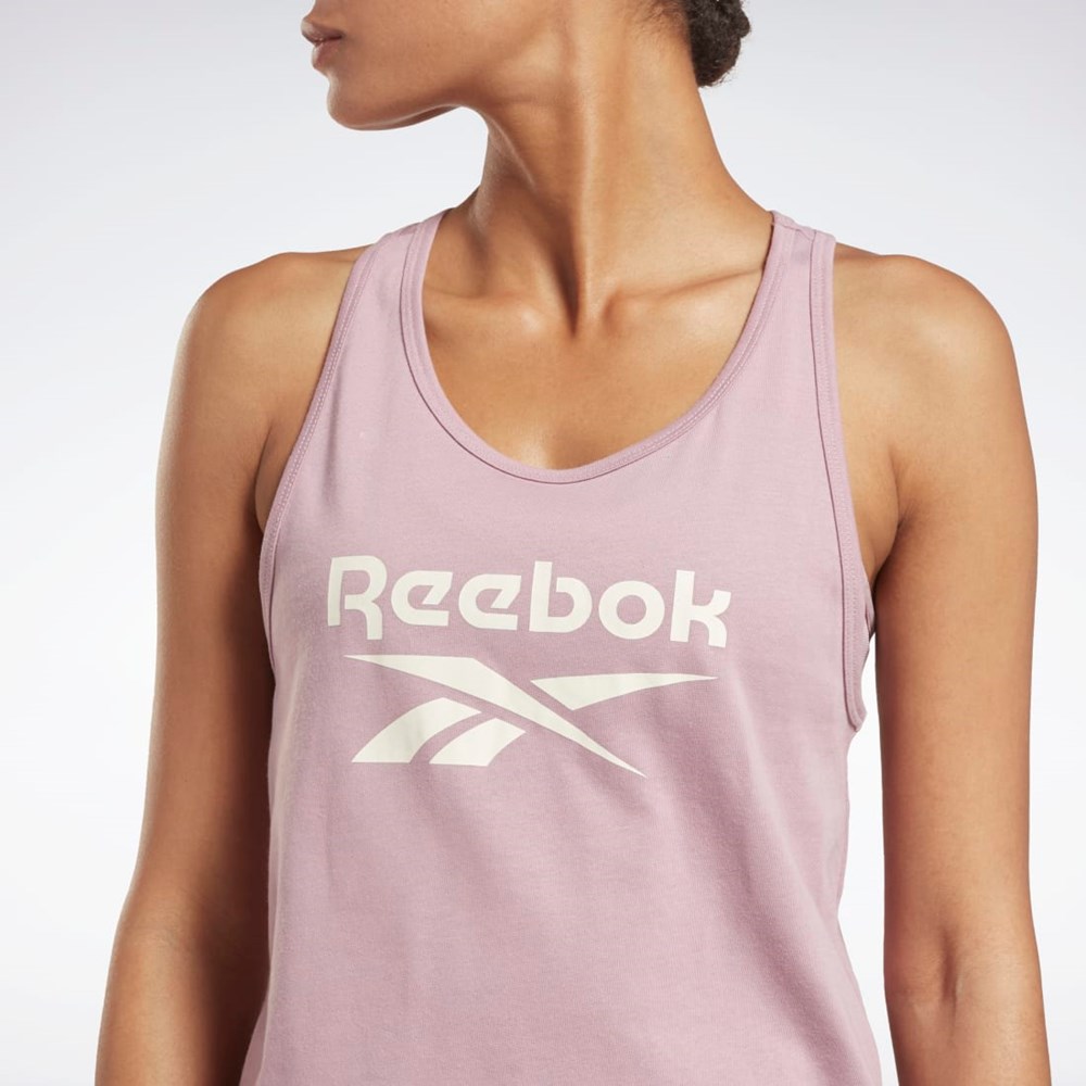 Reebok Reebok Identity Tank Top Infused Lilac | GEQZO6294