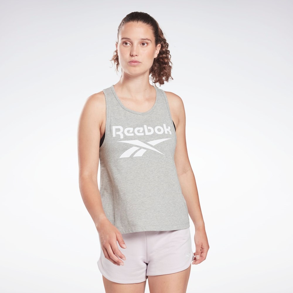 Reebok Reebok Identity Tank Top Siva | FBLET6873