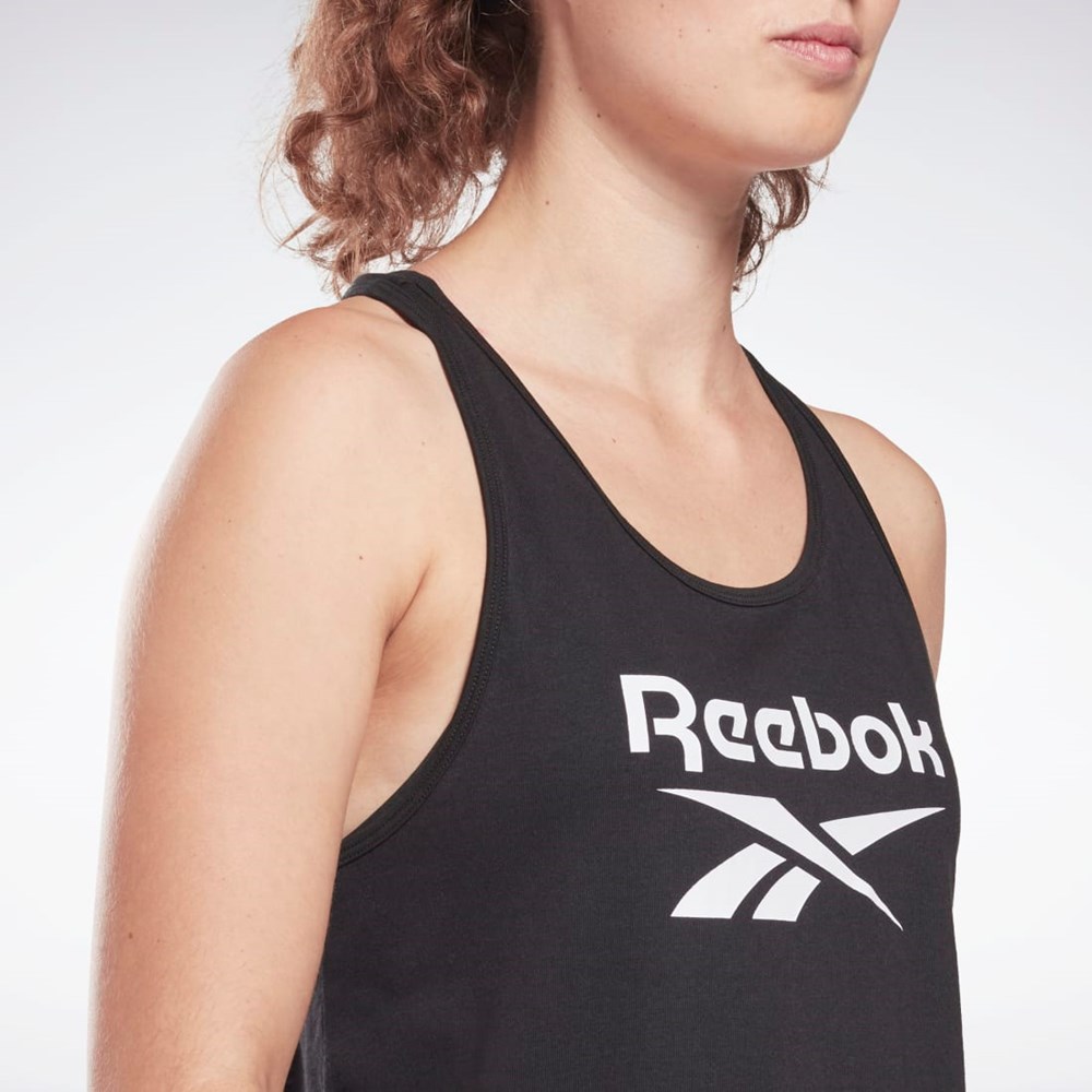 Reebok Reebok Identity Tank Top Čierne | CGLTE3815