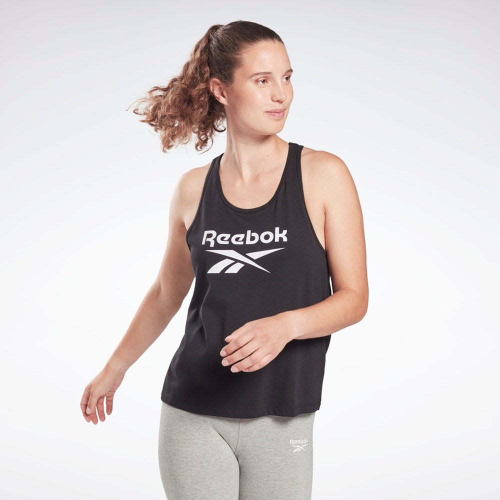 Reebok Reebok Identity Tank Top Čierne | CGLTE3815