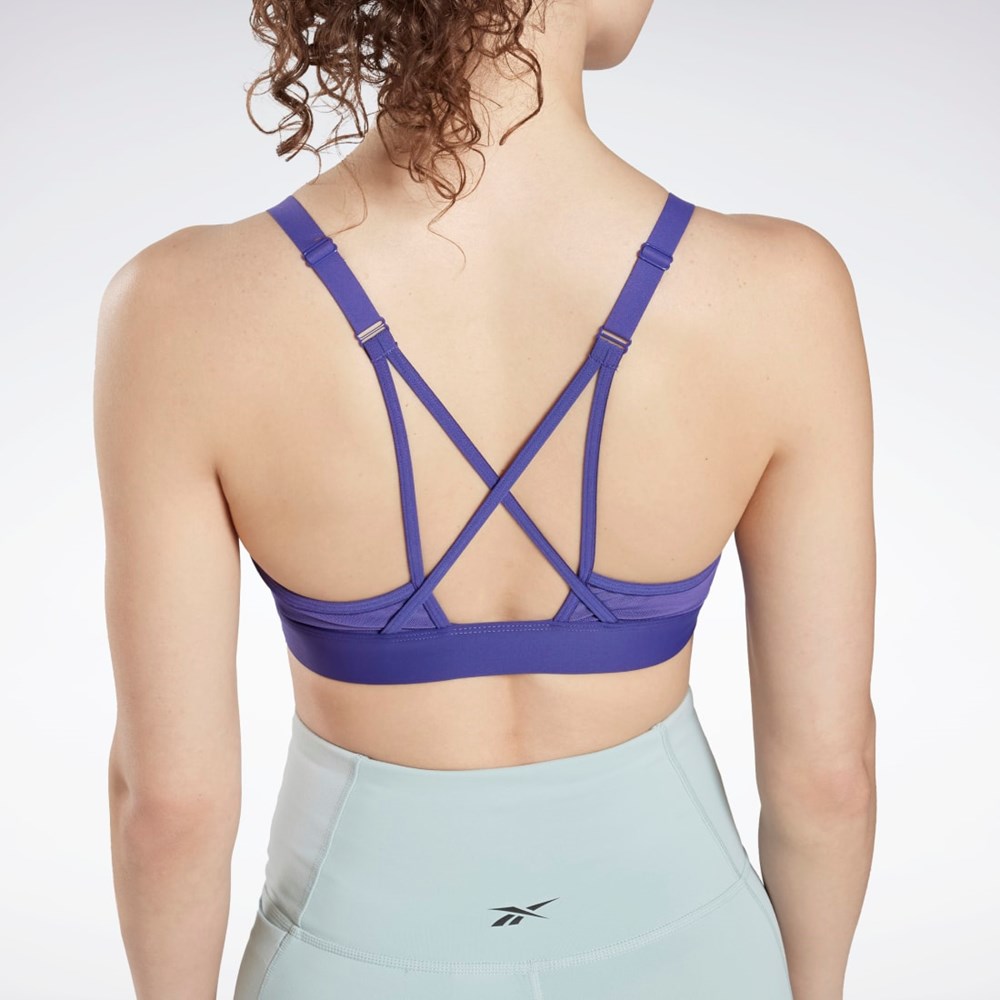 Reebok Reebok Lux Remienkové Sports Bra Nachový | PRBCI0837