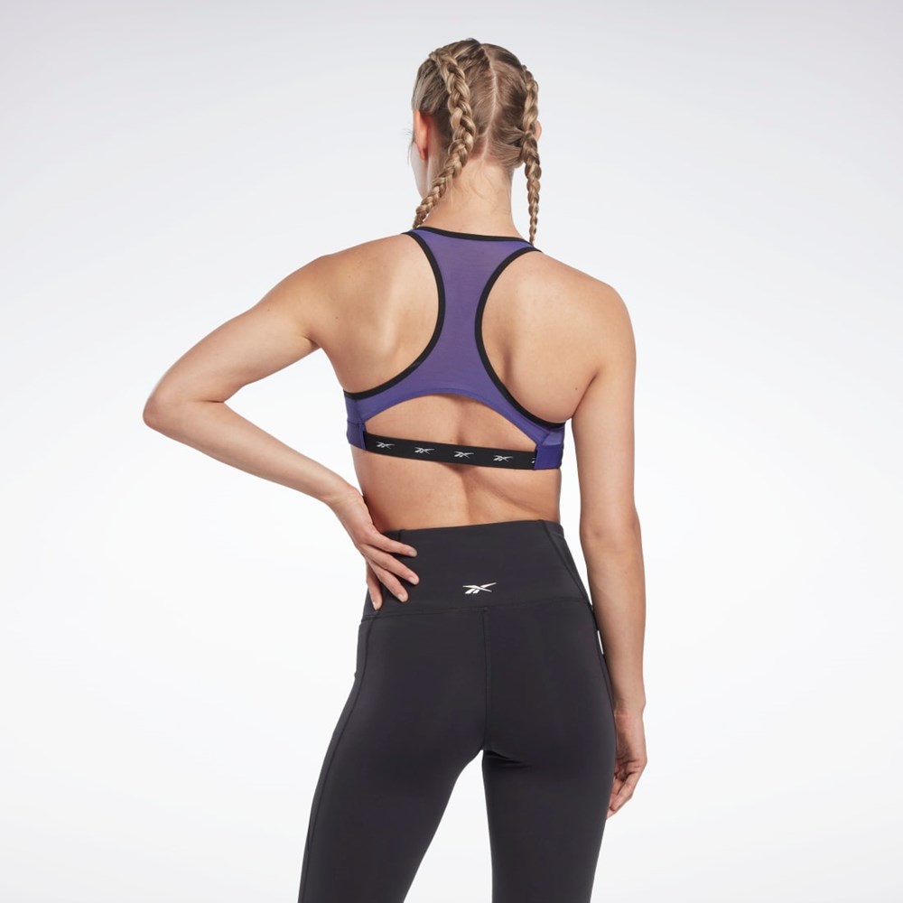 Reebok Reebok Lux Vector Racer Sports Bra Nachový | EOSMW0917