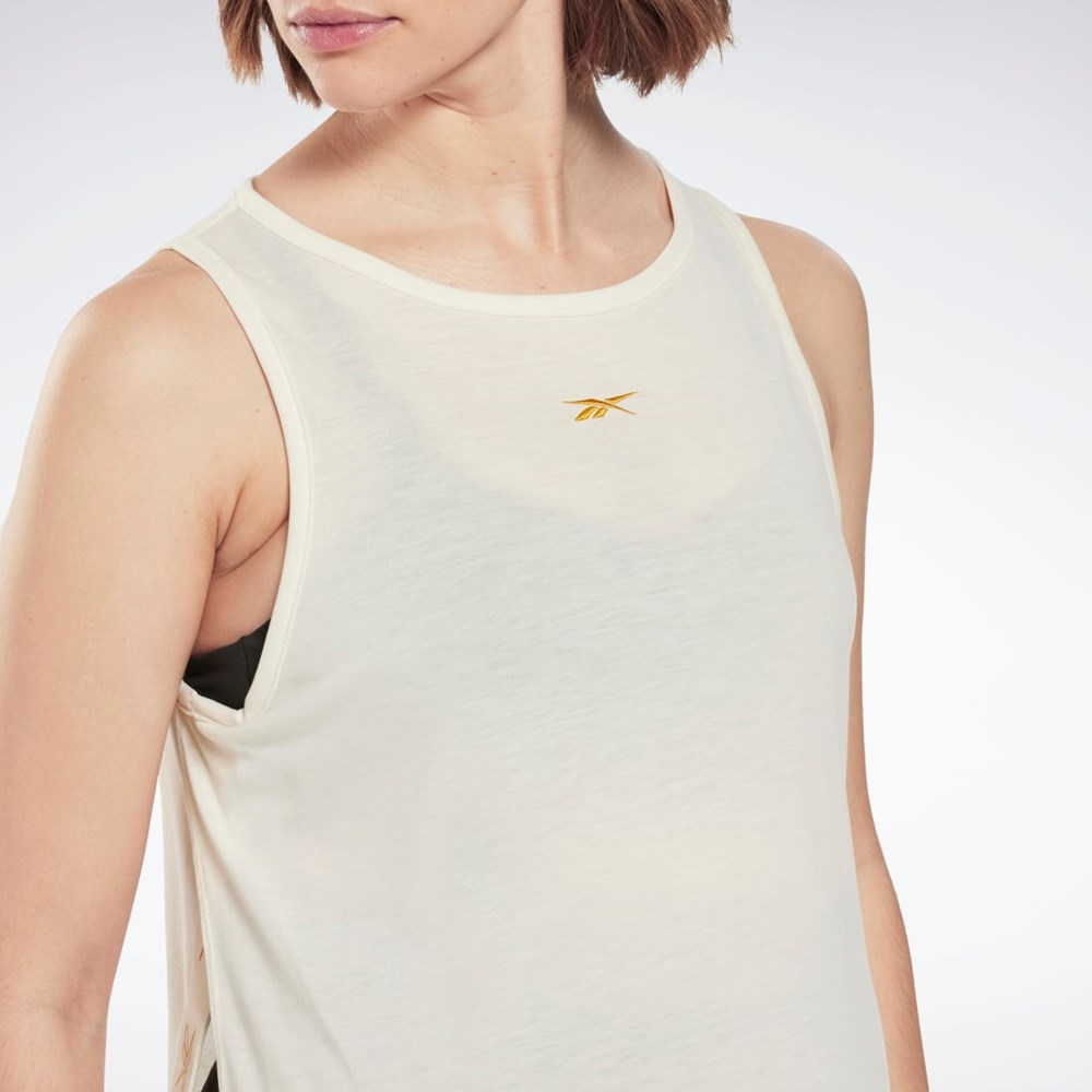 Reebok Reebok Maternity Tank Top Biele | CGOHM8241