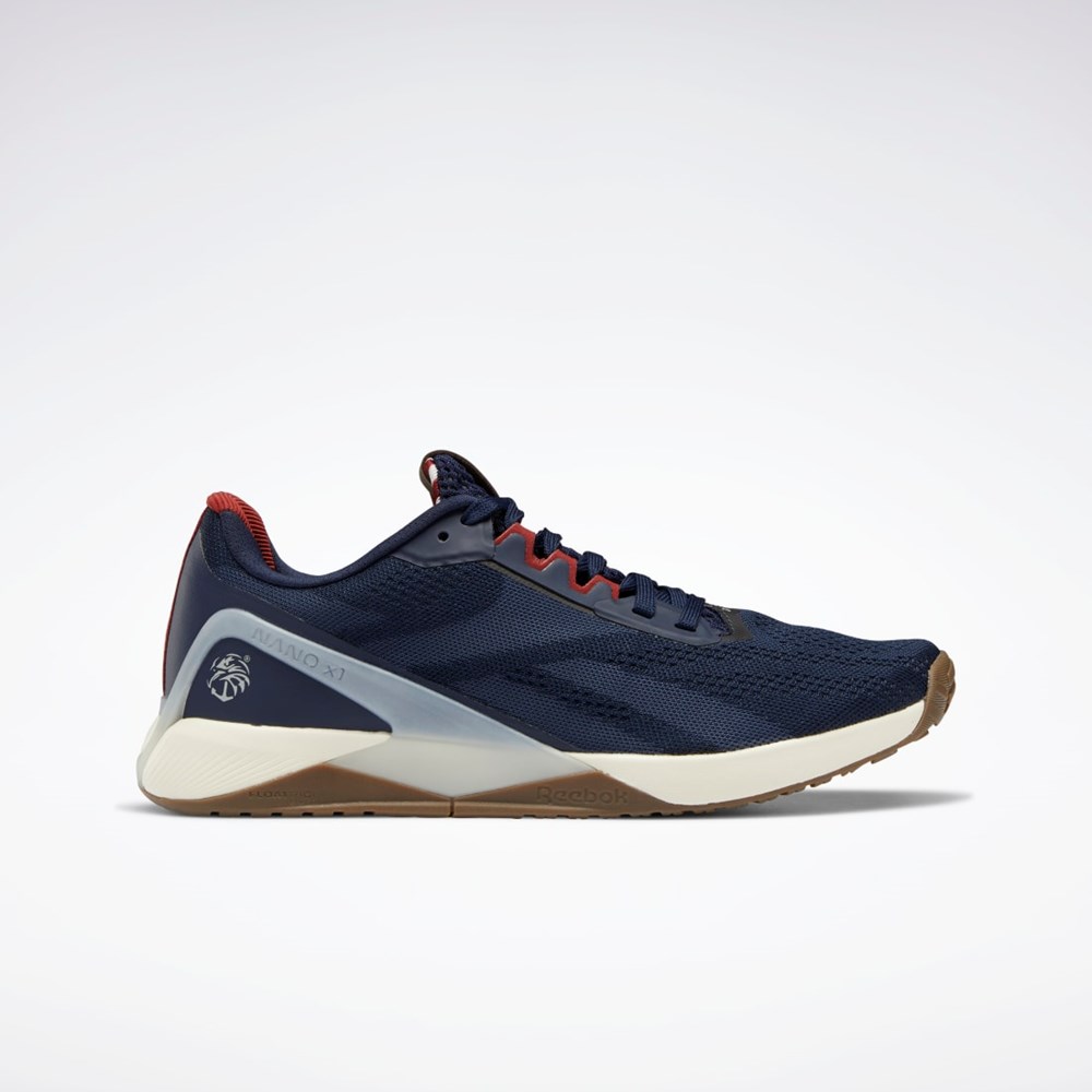 Reebok Reebok Nano X1 Shoes Námornícka Modrá Červené Biele | BXRTL4752