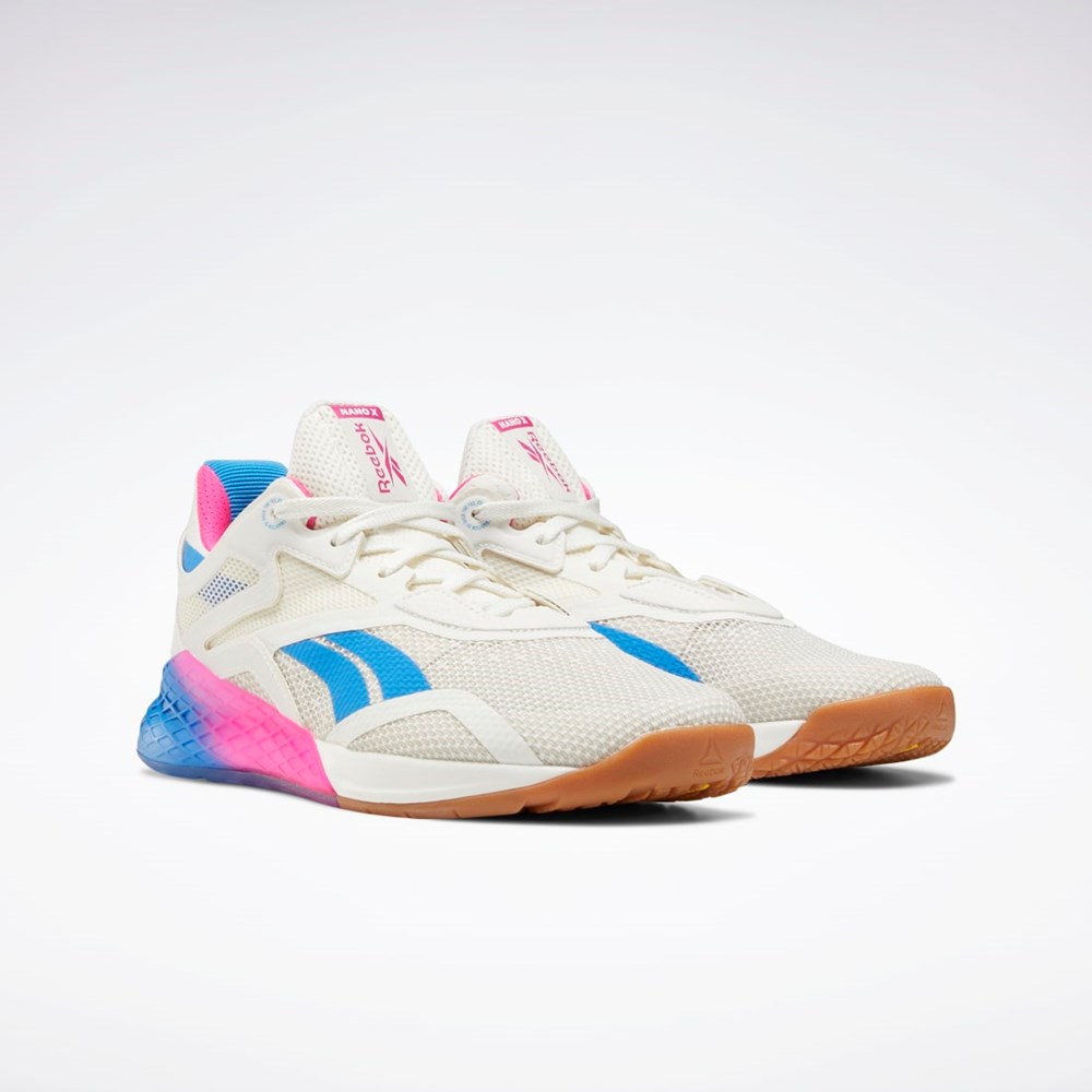 Reebok Reebok Nano X Tréningová Shoes Biele Ruzove Modre | GPCJT9874