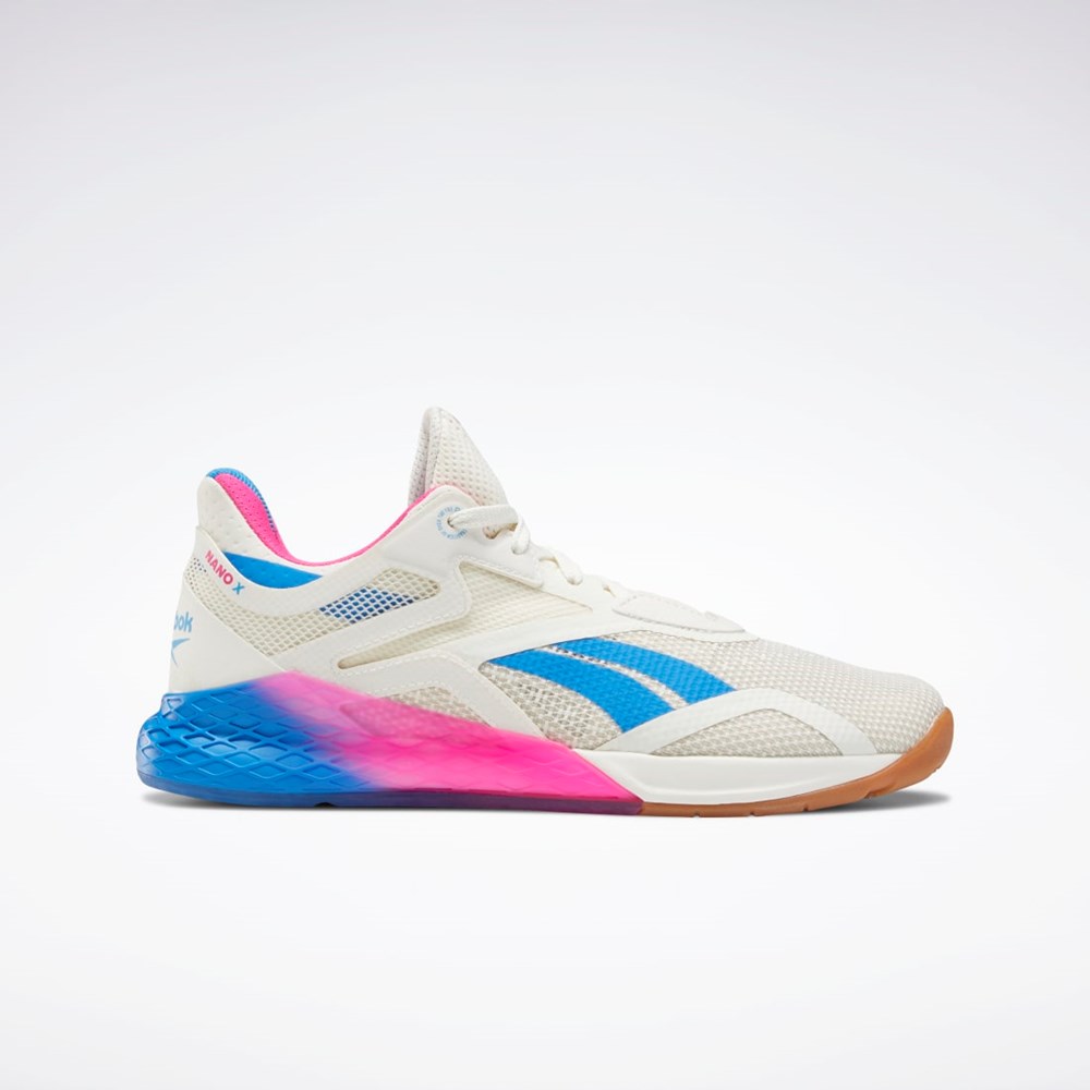 Reebok Reebok Nano X Tréningová Shoes Biele Ruzove Modre | GPCJT9874