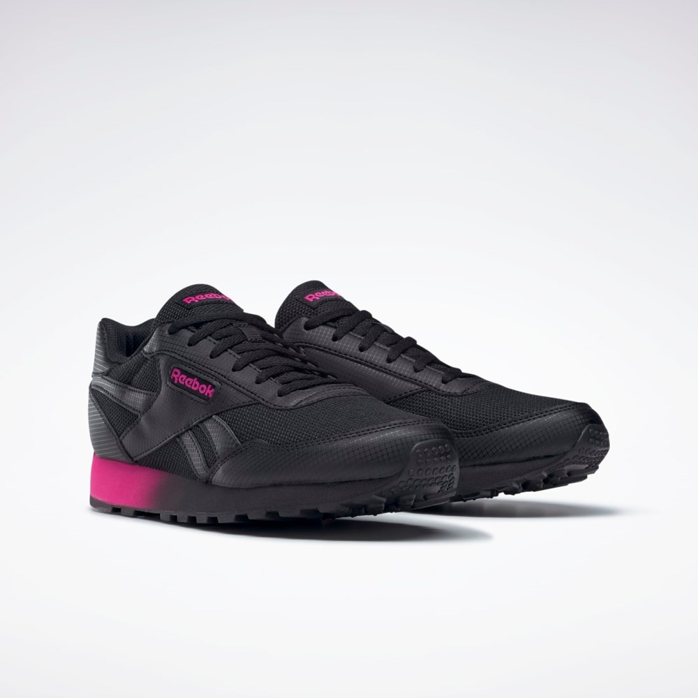 Reebok Reebok Rewind Run Shoes Čierne Ruzove Čierne | MFXLC2517