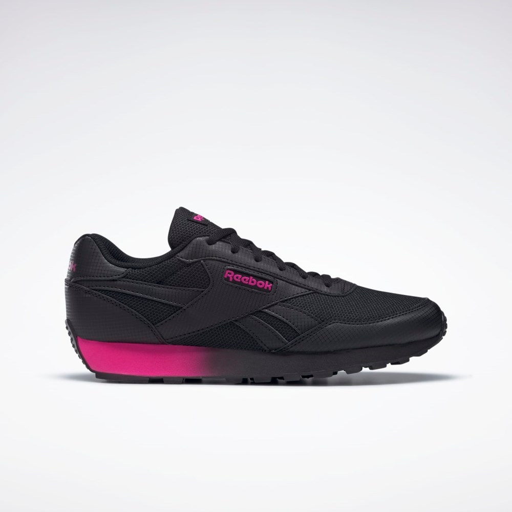 Reebok Reebok Rewind Run Shoes Čierne Ruzove Čierne | MFXLC2517