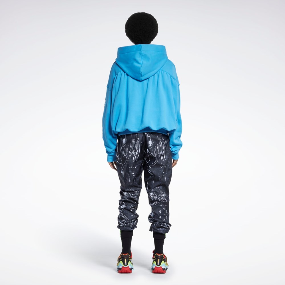 Reebok Reebok by Pyer Moss Hoodie Modre | ZSAGE8159