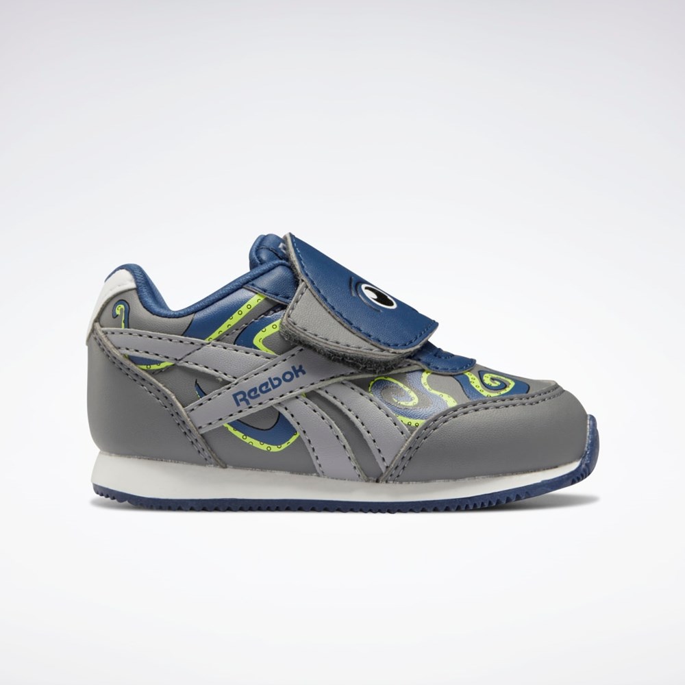 Reebok Royal Classic Jogger 2 Shoes - Toddler Siva Modre Žlté | OIZFB2973