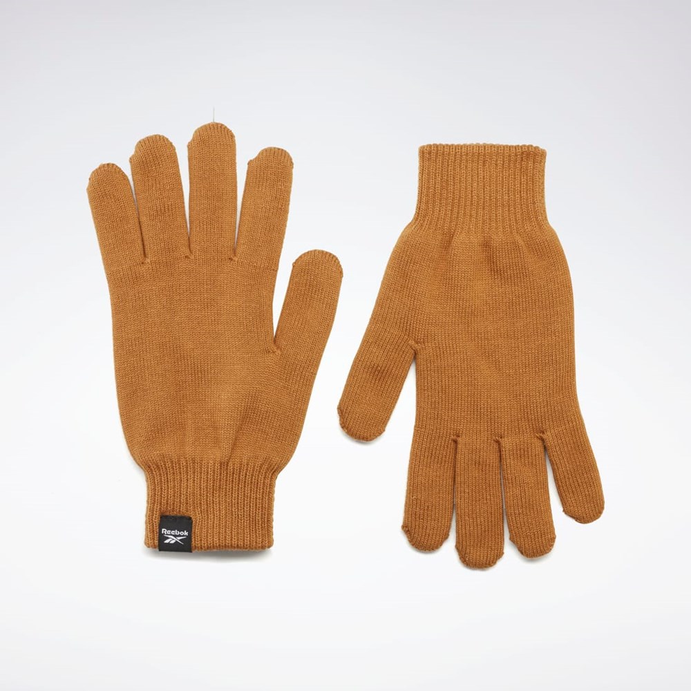 Reebok Sports Essentials Logo Gloves Sepia | SYNCP5291