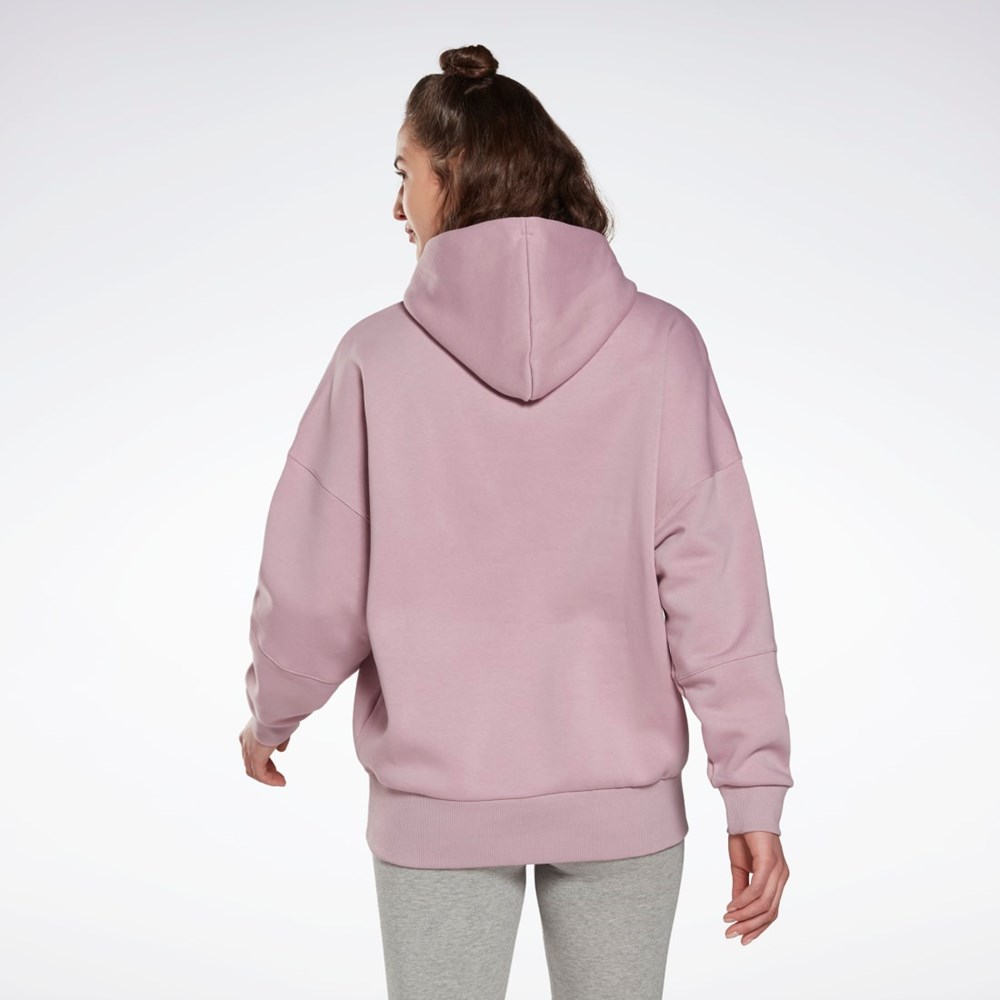 Reebok Studio Recycled Oversize Hoodie Infused Lilac | DCYMT4017