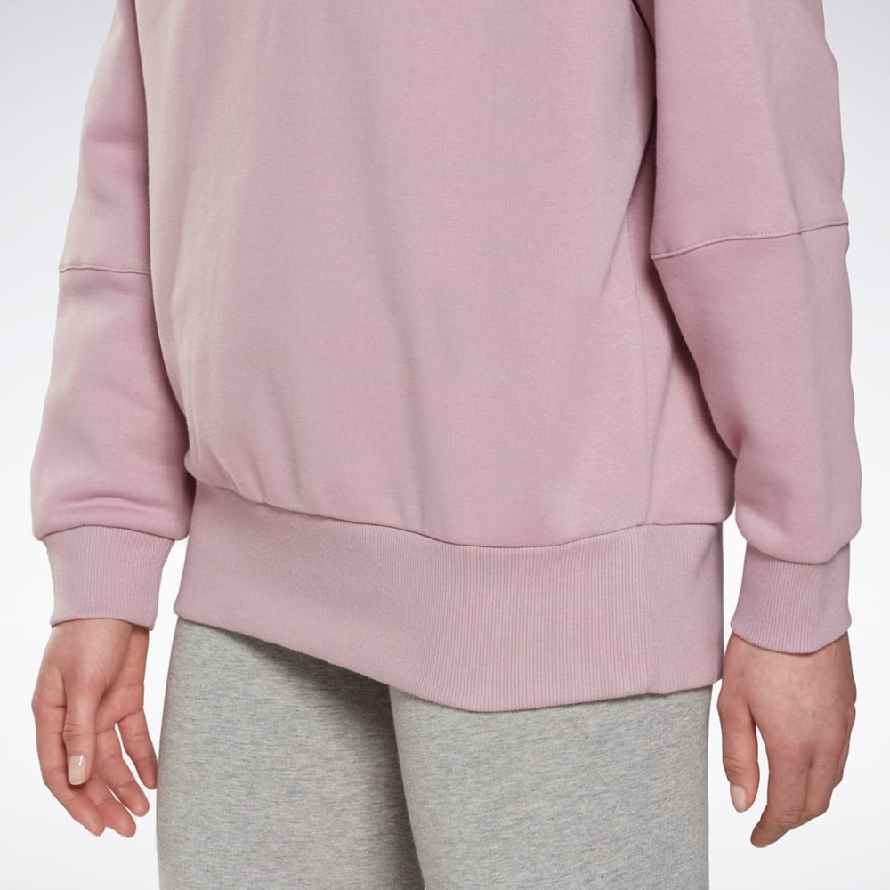 Reebok Studio Recycled Oversize Hoodie Infused Lilac | DCYMT4017