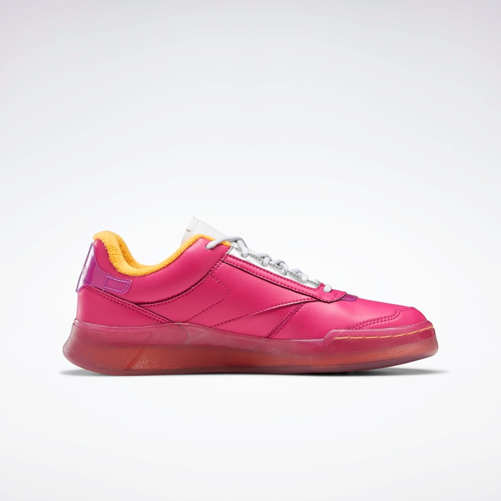 Reebok THE JETSONS Club C Legacy Shoes Ruzove Biele | NYJOL3574