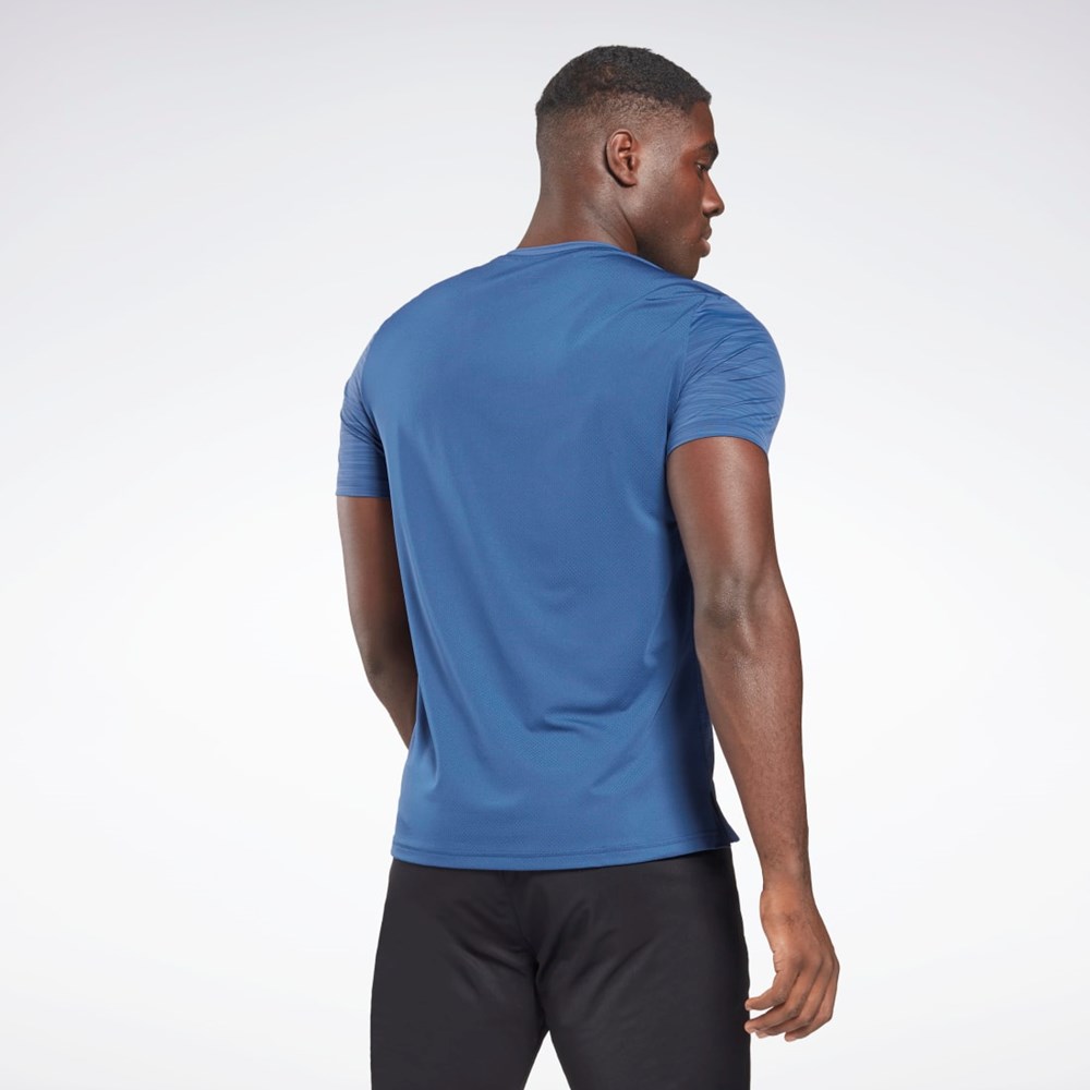 Reebok Tech Štýl Activchill Move T-Shirt Modre | ROELP5138