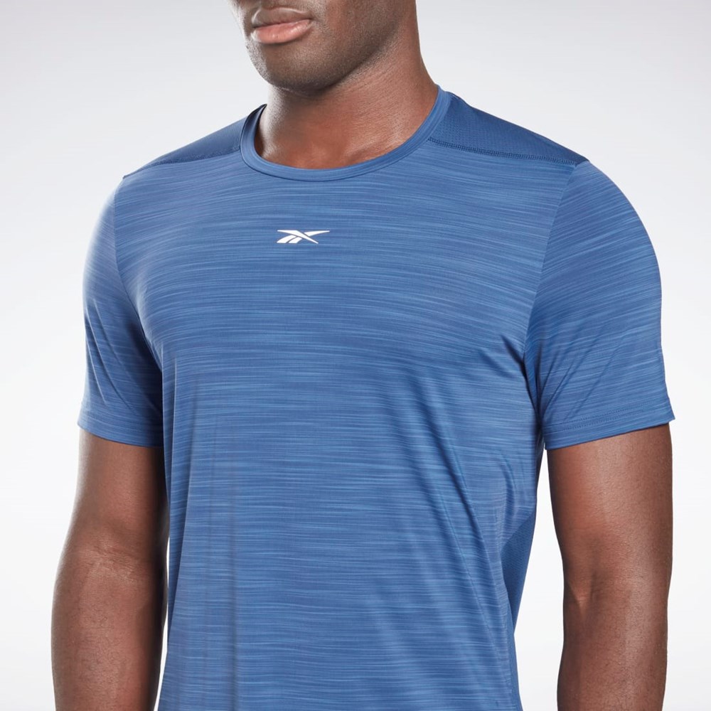 Reebok Tech Štýl Activchill Move T-Shirt Modre | ROELP5138