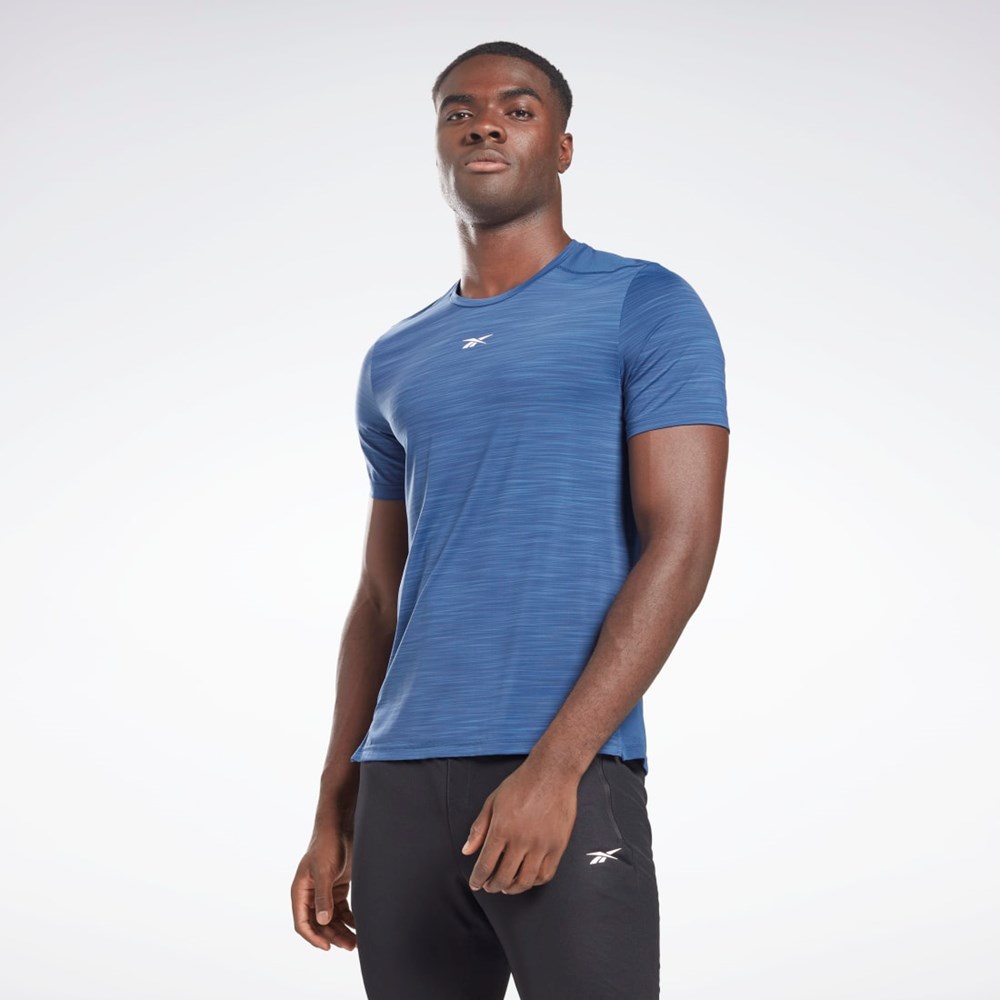 Reebok Tech Štýl Activchill Move T-Shirt Modre | ROELP5138