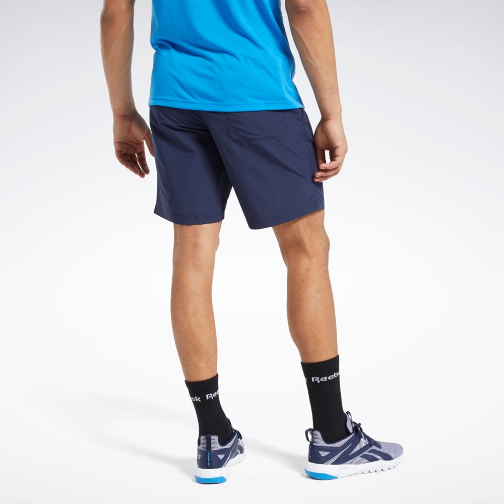 Reebok Tréningová Essentials Utility Shorts Námornícka Modrá | MWTUL8164