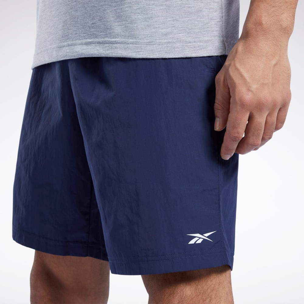 Reebok Tréningová Essentials Utility Shorts Námornícka Modrá | NYDFI8409