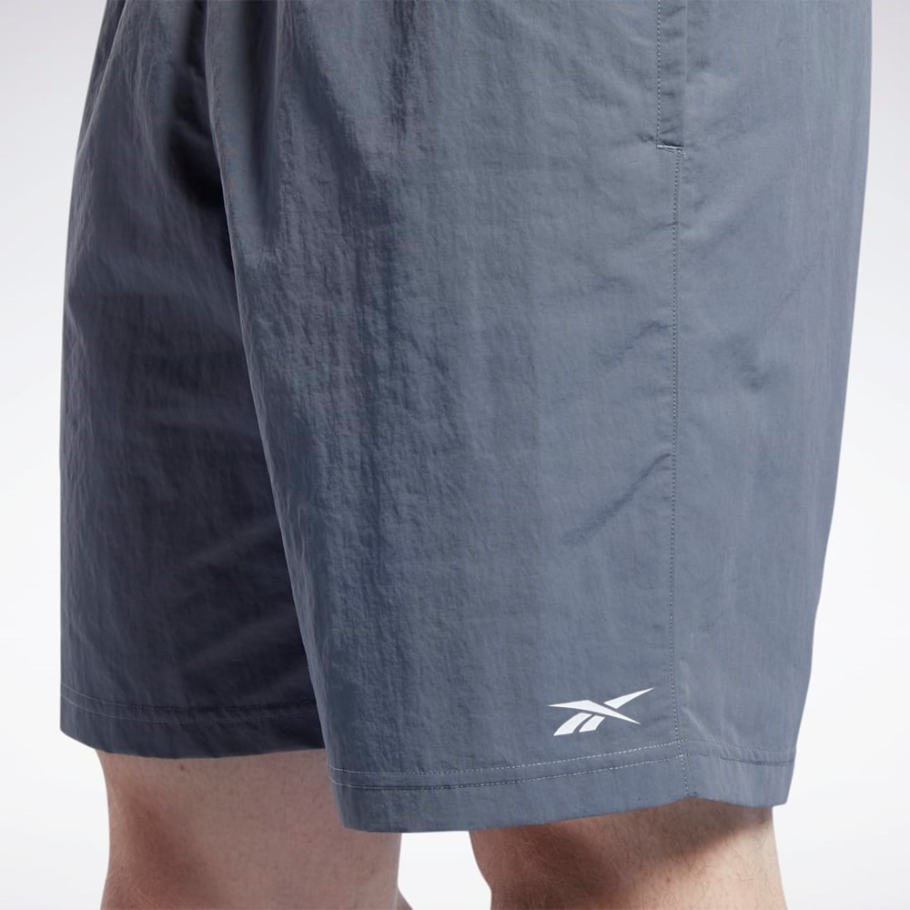 Reebok Tréningová Essentials Utility Shorts Siva | XOGCT9213