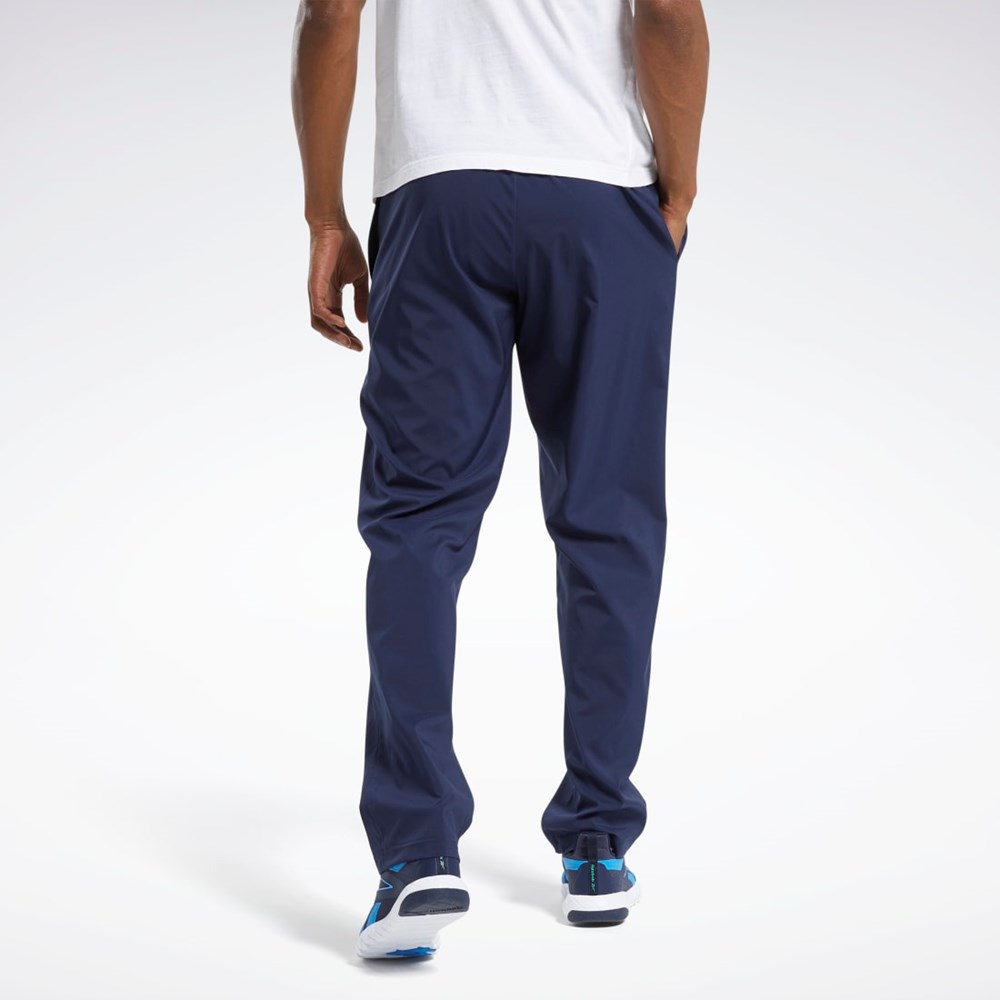 Reebok Tréningová Essentials Woven Unlined Pants Námornícka Modrá | KMEVQ9513