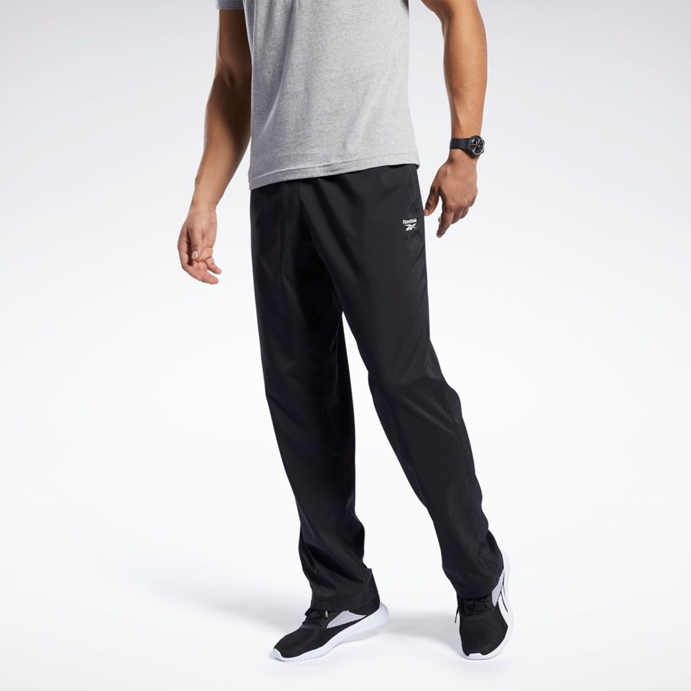 Reebok Tréningová Essentials Woven Unlined Pants Čierne | OJZXK1960