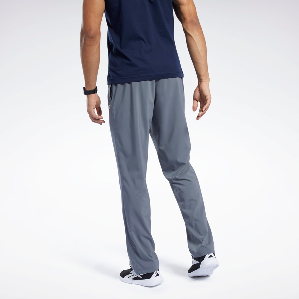 Reebok Tréningová Essentials Woven Unlined Pants Siva | RFBPM1543