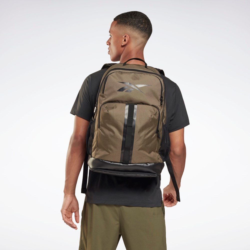 Reebok UBF Backpack Extra-Large Zelene | UNJTE0164