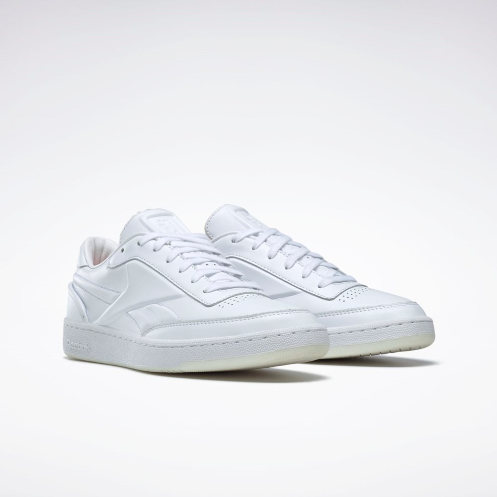 Reebok Victoria Beckham Club C Shoes Biele Biele Čierne | RILYD6832