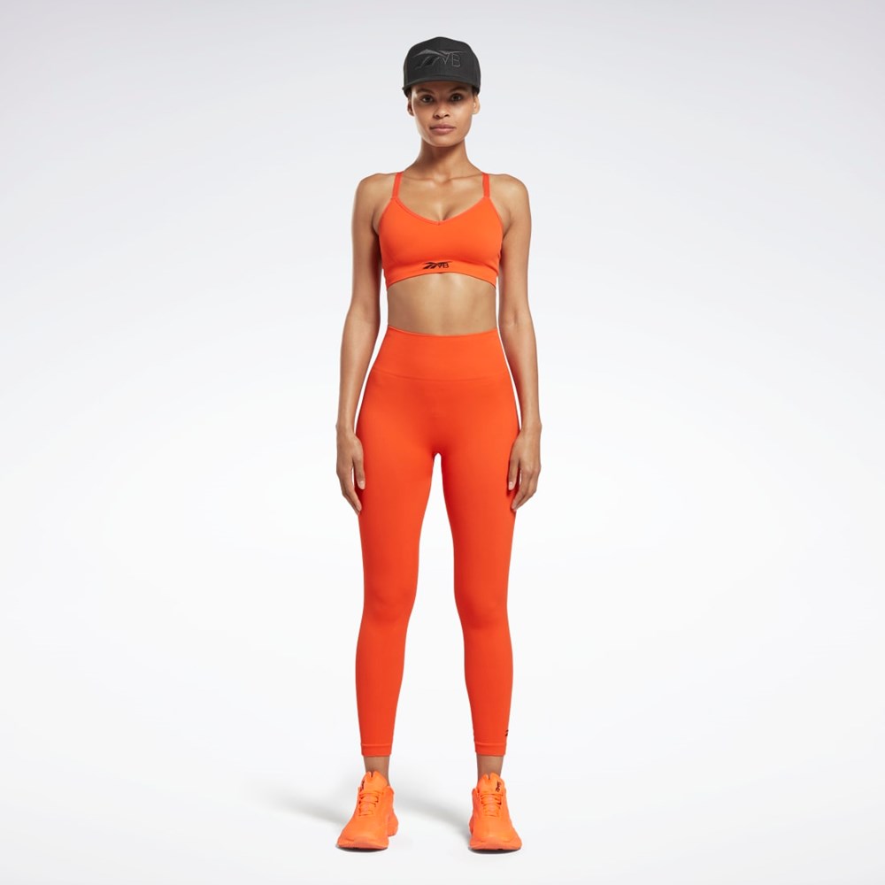 Reebok Victoria Beckham Seamless Leggings Oranžové | KFGTB9543