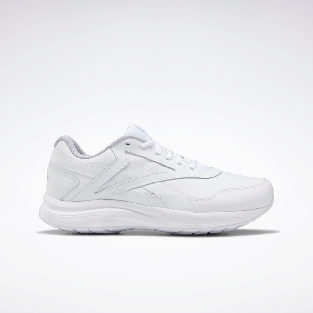 Reebok Walk Ultra 7 DMX MAX Extra-Siroke Topanky Shoes Biele Siva Kráľovská Modrá | IUFKL3018