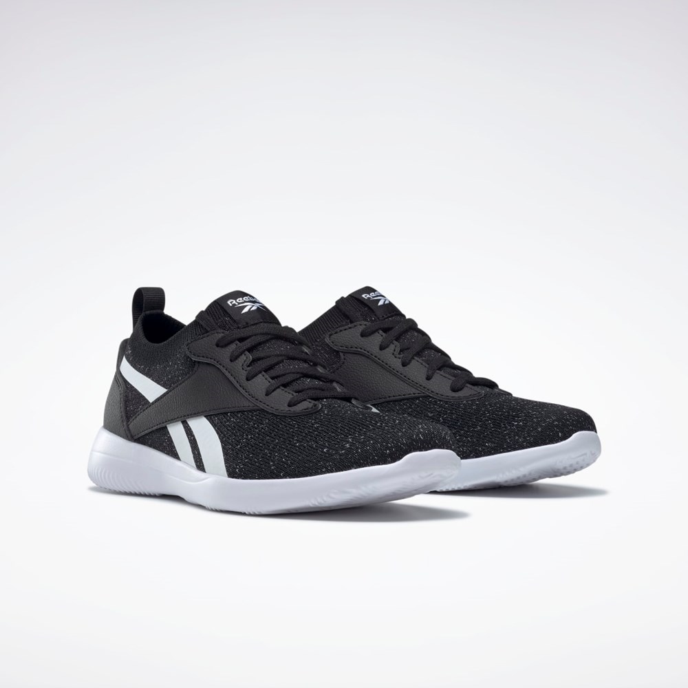 Reebok Walkawhile Shoes Čierne Biele Čierne | KOJUM4253