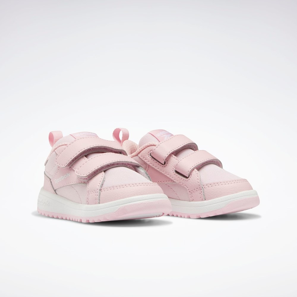 Reebok Weebok Clasp Low Shoes - Toddler Ruzove Ruzove Biele | OLSHC0625