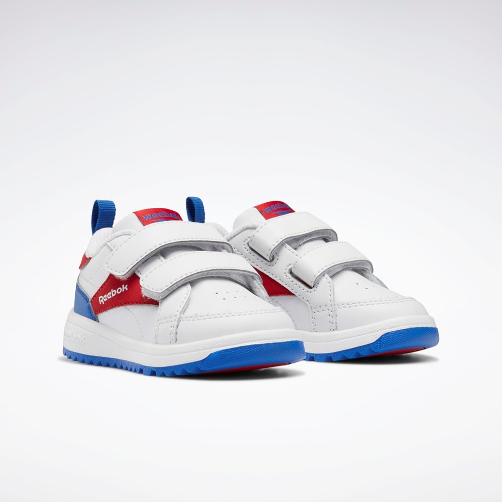 Reebok Weebok Clasp Low Shoes - Toddler Biele Červené Modre | ZXEOV6541