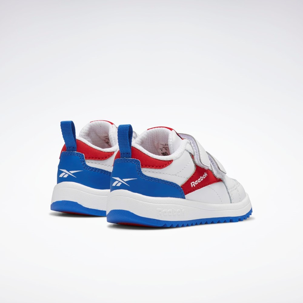 Reebok Weebok Clasp Low Shoes - Toddler Biele Červené Modre | ZXEOV6541