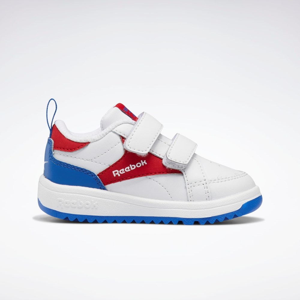 Reebok Weebok Clasp Low Shoes - Toddler Biele Červené Modre | ZXEOV6541