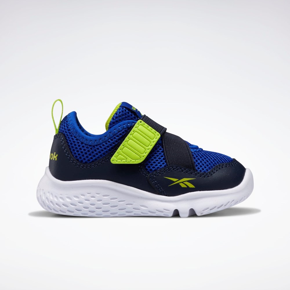 Reebok Weebok Flex Sprint - Toddler Námornícka Modrá Modre Žlté | XOGJK2493