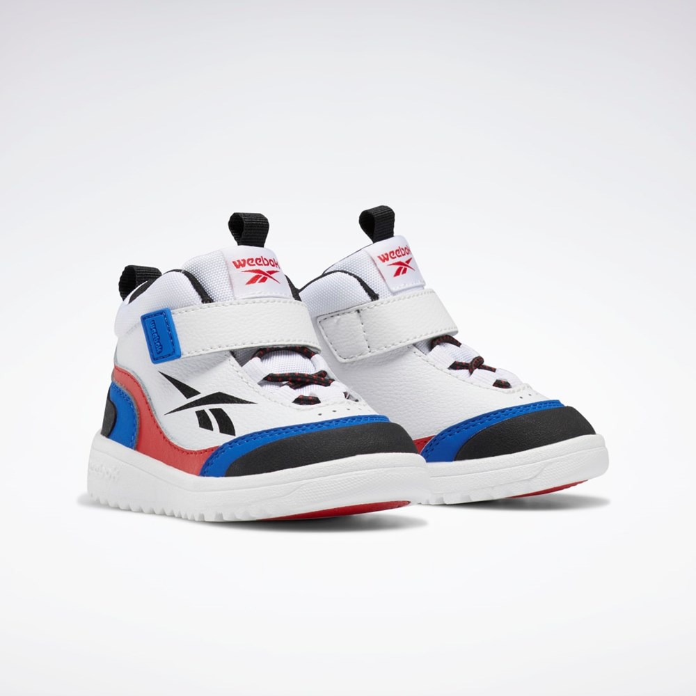 Reebok Weebok Storm X Shoes - Toddler Biele Modre Červené | GSXVL3809