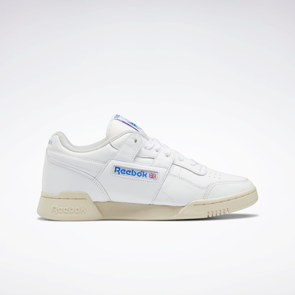 Reebok Workout Plus 1987 TV Shoes Biele Siva | SMJQH7219