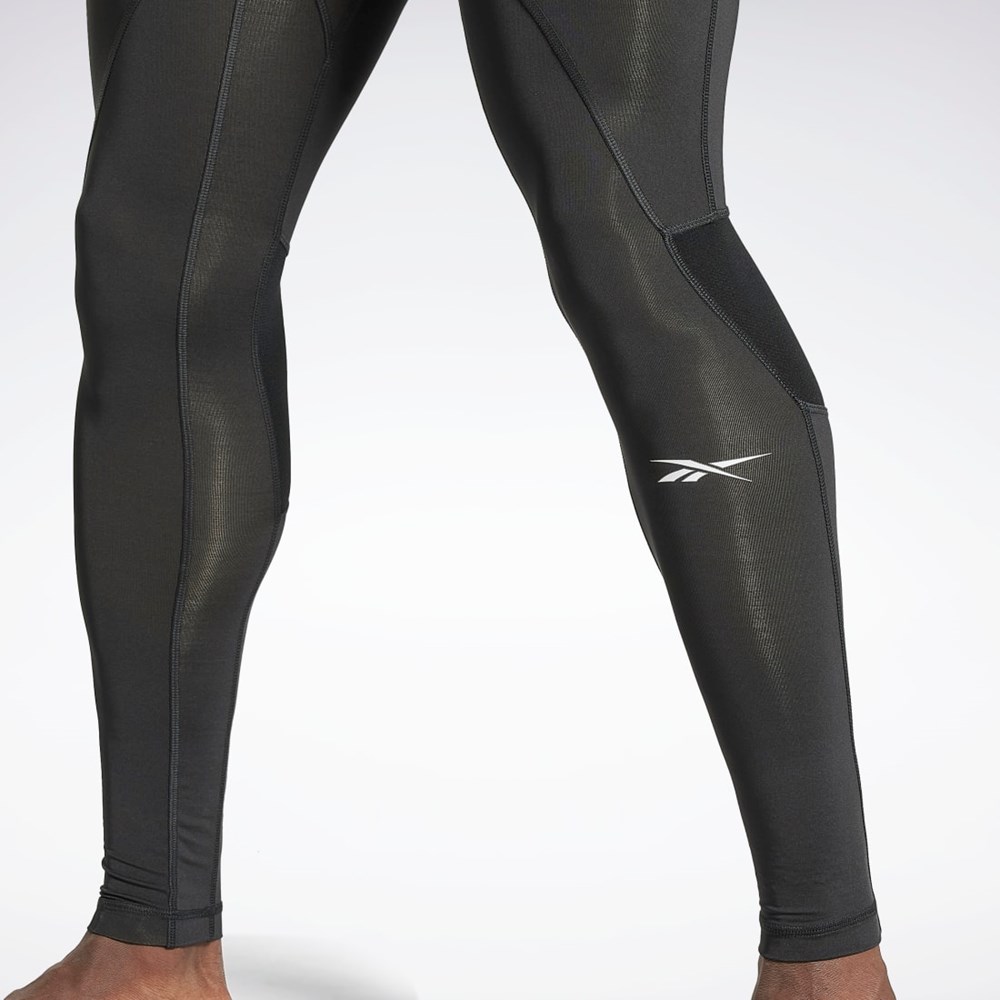 Reebok Workout Ready Compression Tights Čierne | UFWLG5839