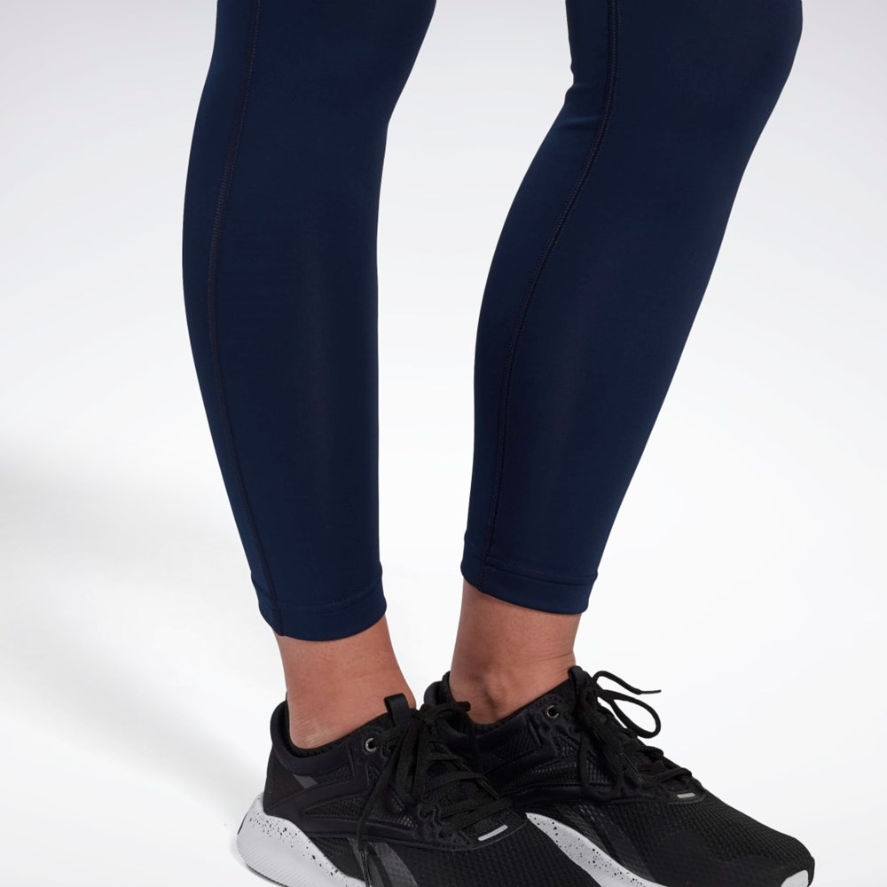 Reebok Workout Ready Leggings Námornícka Modrá | JDBZH2914