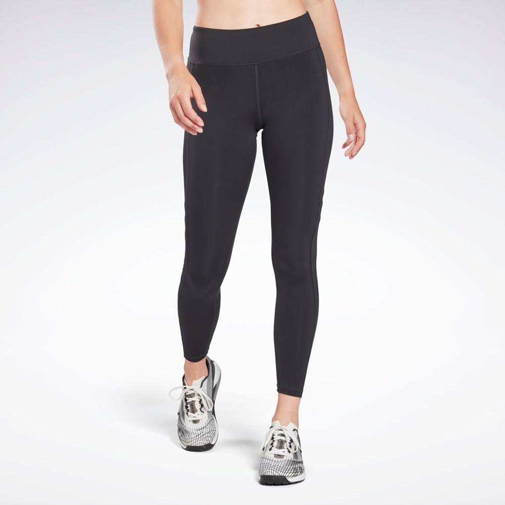 Reebok Workout Ready Mesh Leggings Čierne | YJRSA3260